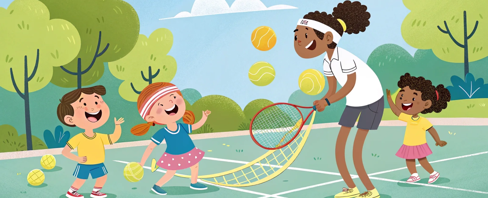 Teaching Tennis Tots: A Parent's Guide to Success