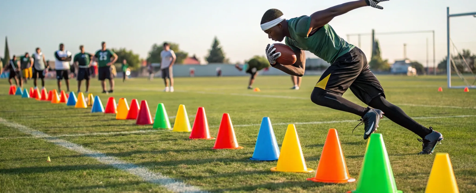 Transform Your Agility: Cone Drills for Defensive Backs